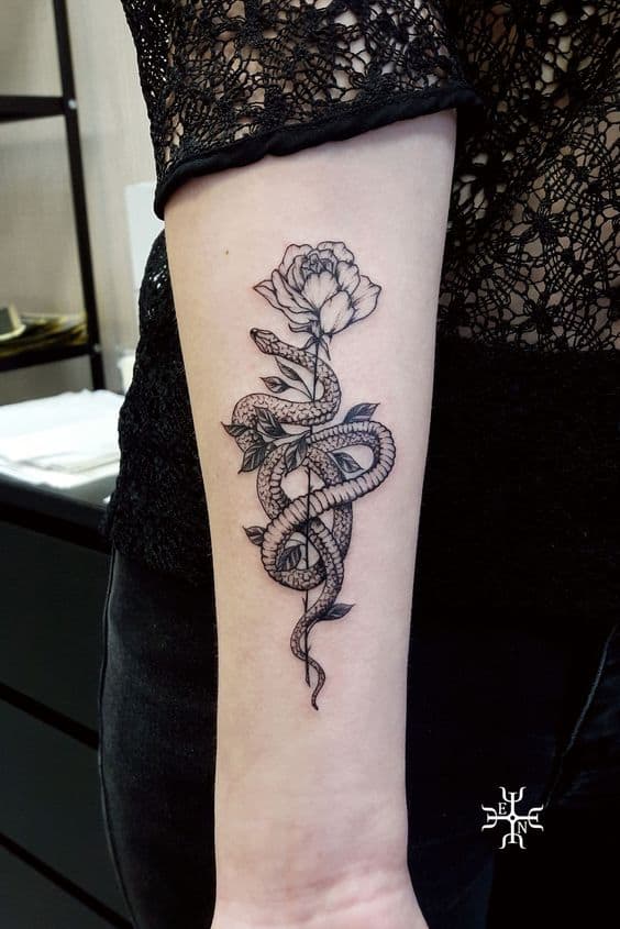 Tatuagem de Cobra Descubra os seus significados 3