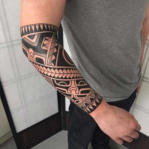 Tatuagem Tribal No Antebraço Masculina Fotos Tattoo